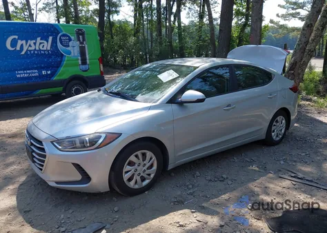 2017 Hyundai Elantra Se из США, поврежденный, VIN 5NPD74LF5HH208104